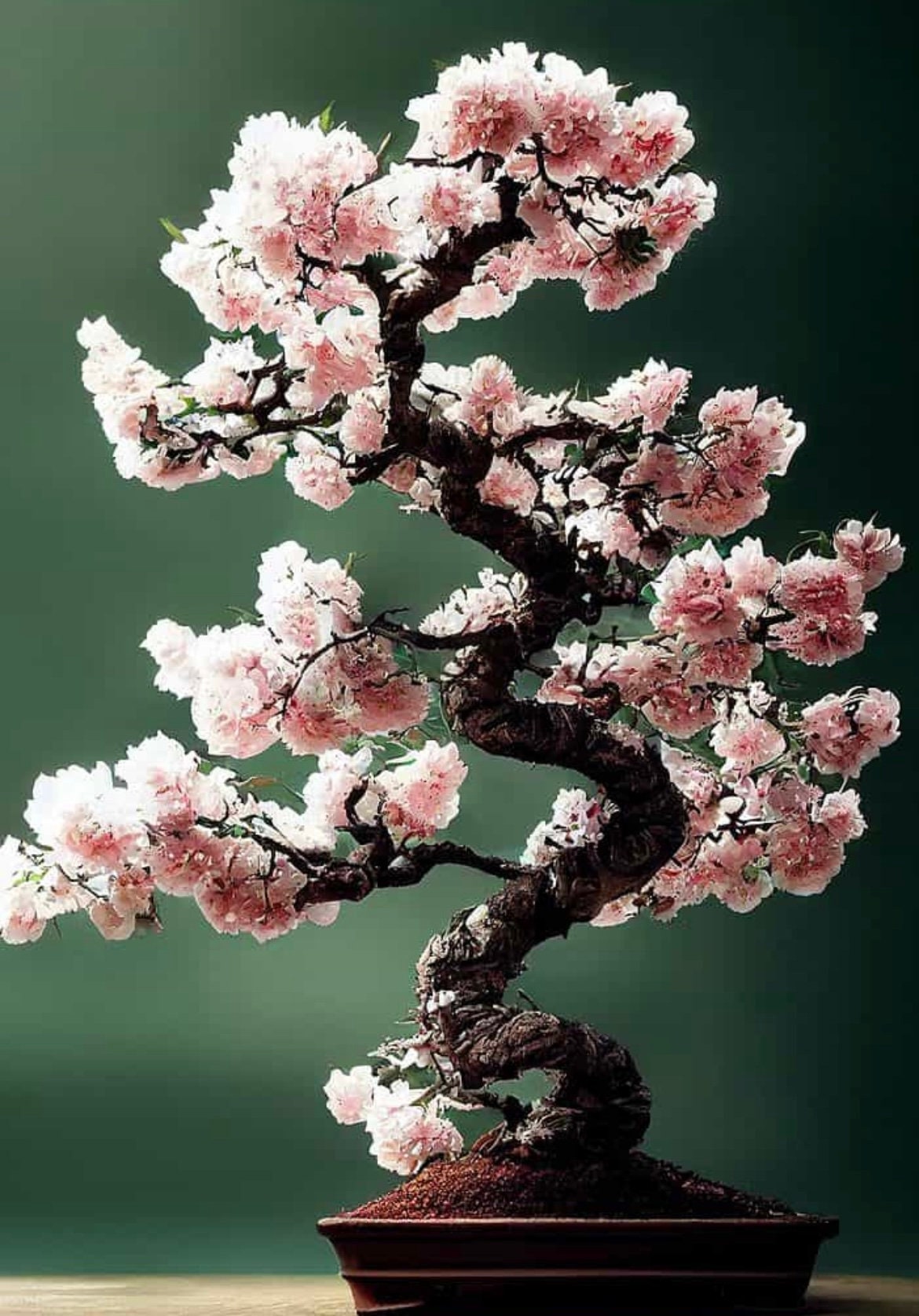 Japanese Pink Cherry Blossom Bonsai Tree seeds, Sakura home decor gift for him her mom dad teacher gardening DIY flowering plants perennial
