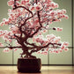 Pink & White Cherry Blossom Bonsai Tree Seeds: Japanese Sakura, Gardening Flowering Perennial, Garden House Plants, Frost Hardy DIY Flower