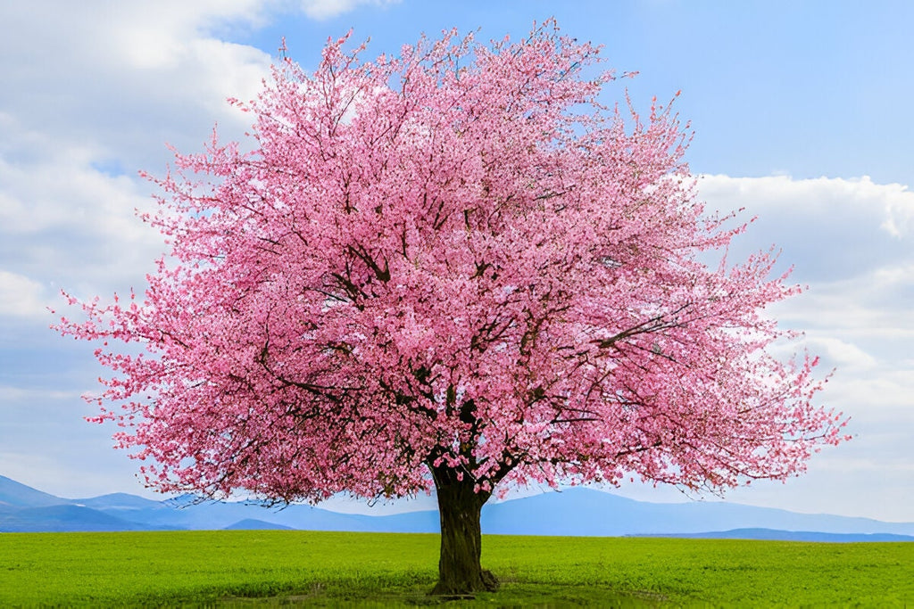 Pink Cherry Blossom Tree Seeds: Sakura Flowering Plants, Frost Hardy Perennial