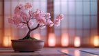 Japanese Pink Cherry Blossom Bonsai Tree Seeds: Sakura DIY Flowering Plants, Easy to Grow with Simple Instructions