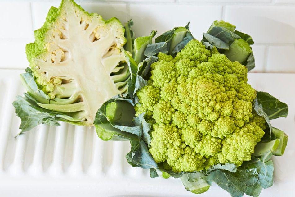 Organic Roman Cauliflower Seeds, Superfood, Easy to Grow, Fruit & Vegetables, Gardening, Organic Seeds from Italy