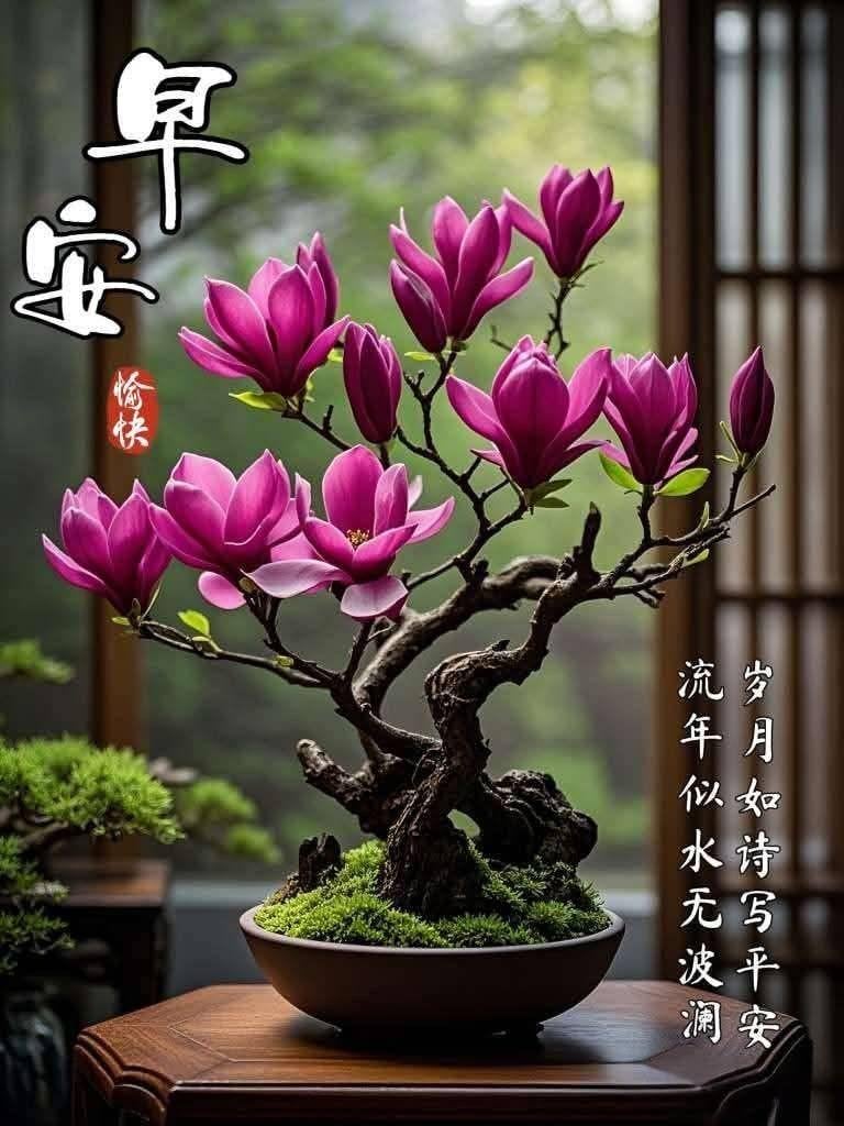 Magnolia Bonsai seeds, Grow Your Own Flowering Magnolia Mini Tree, with Simple Instructions, Frost Hardy Perennial