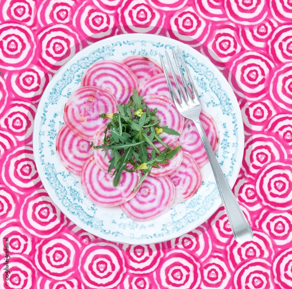 Striped Beetroot seeds, grow your own Beetroot Burger, Beetroot carpaccio, fun and easy to grow, great gift, organic & vegan, fast shipping