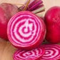 Striped Beetroot seeds, grow your own Beetroot Burger, Beetroot carpaccio, fun and easy to grow, great gift, organic & vegan, fast shipping